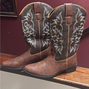 Brown Western Cowboy Boots